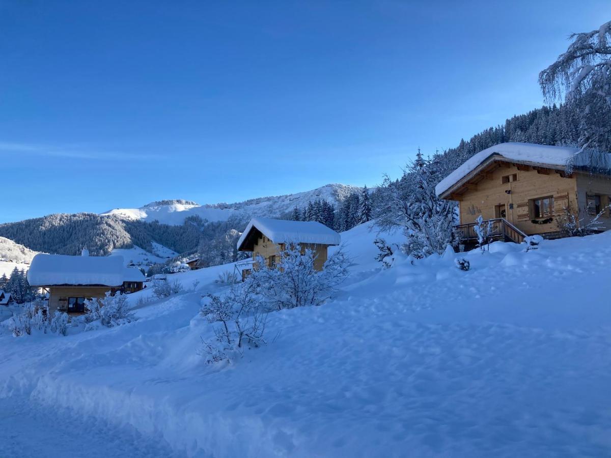 Chalets Savoie Les Chalets D'Heidi Notre-Dame-de-Bellecombe Dış mekan fotoğraf