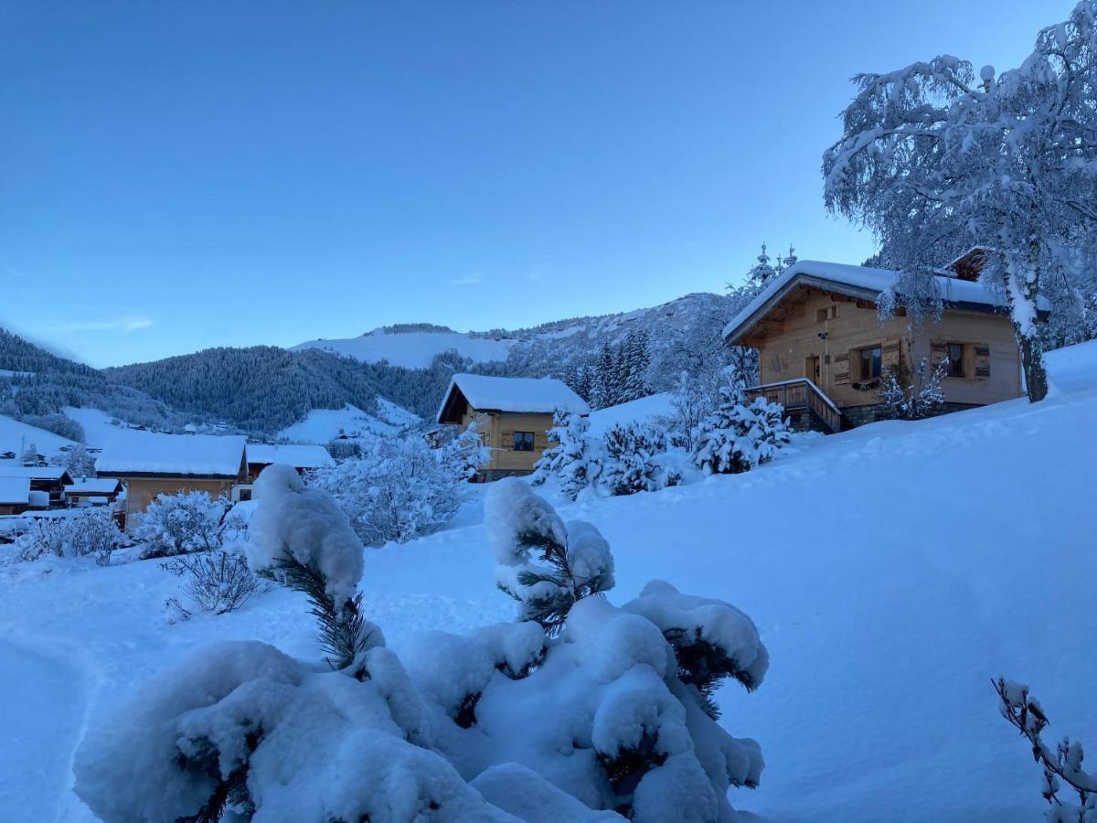 Chalets Savoie Les Chalets D'Heidi Notre-Dame-de-Bellecombe Dış mekan fotoğraf