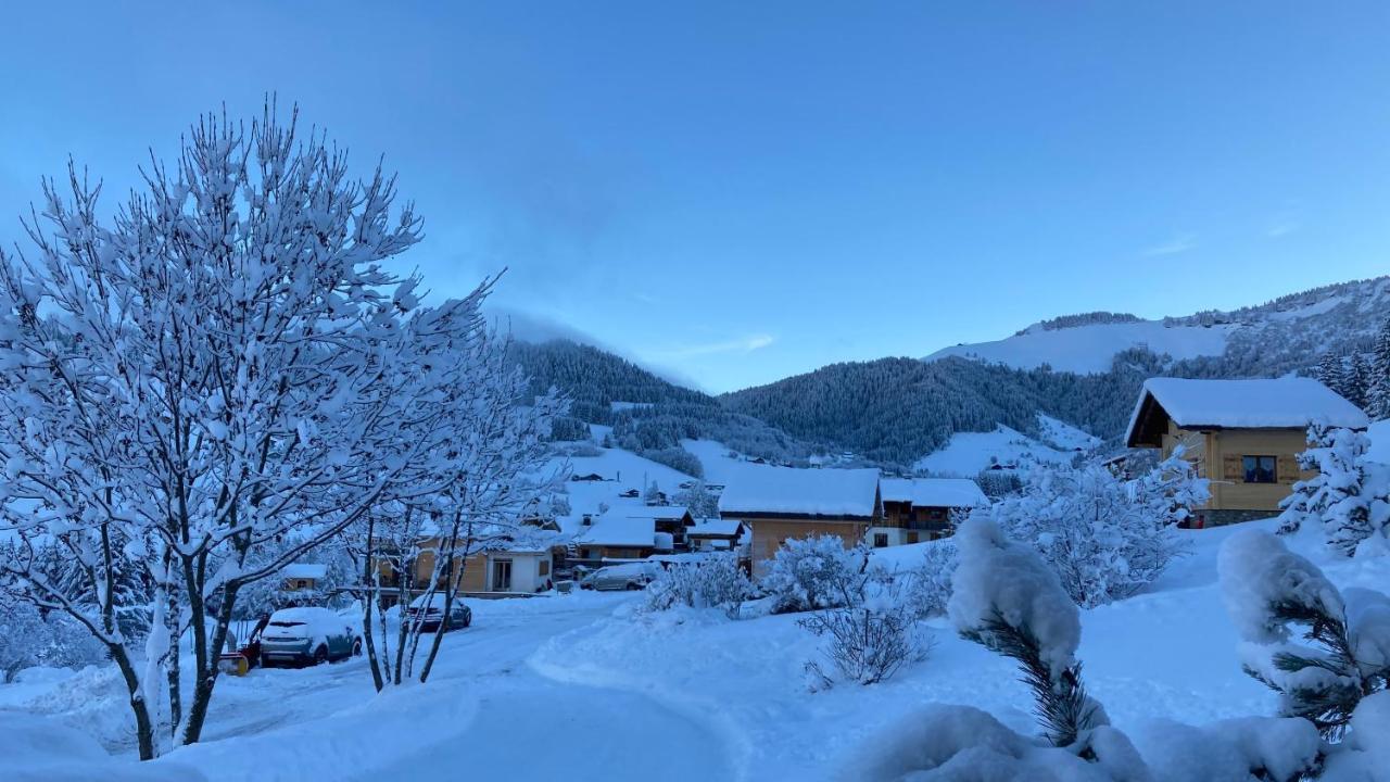 Chalets Savoie Les Chalets D'Heidi Notre-Dame-de-Bellecombe Dış mekan fotoğraf