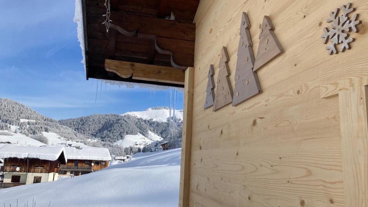 Chalets Savoie Les Chalets D'Heidi Notre-Dame-de-Bellecombe Dış mekan fotoğraf