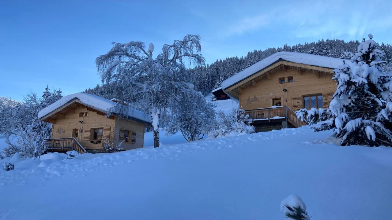 Chalets Savoie Les Chalets D'Heidi Notre-Dame-de-Bellecombe Dış mekan fotoğraf