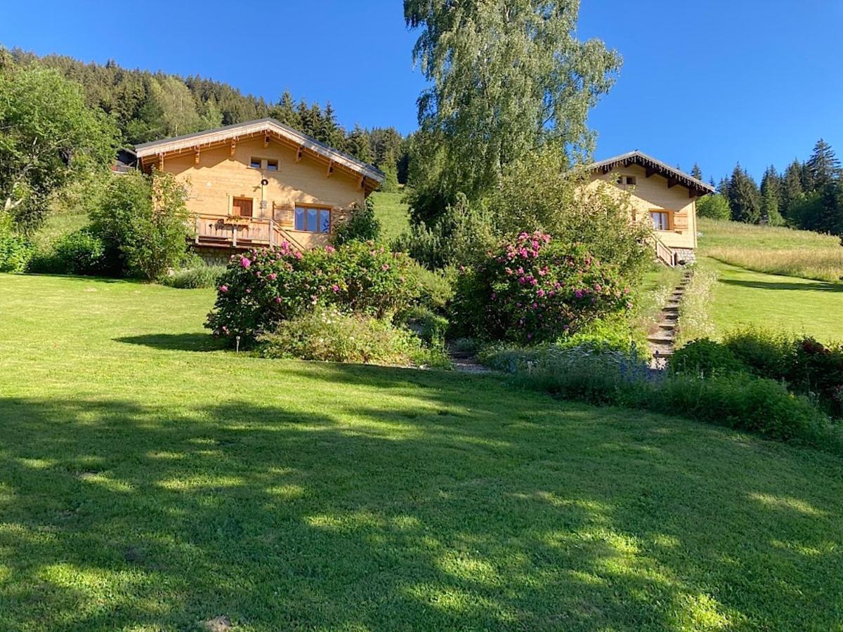 Chalets Savoie Les Chalets D'Heidi Notre-Dame-de-Bellecombe Dış mekan fotoğraf