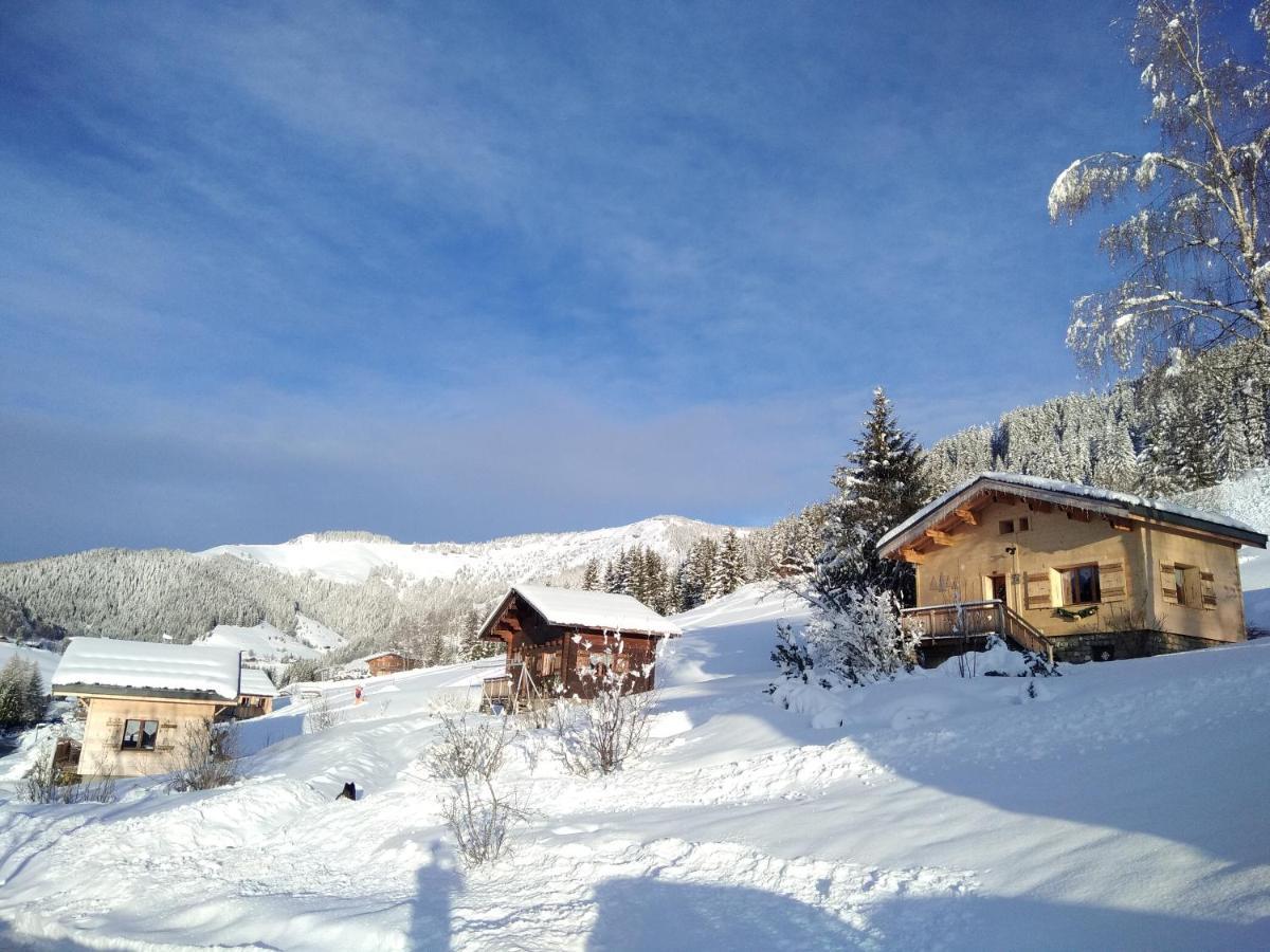 Chalets Savoie Les Chalets D'Heidi Notre-Dame-de-Bellecombe Dış mekan fotoğraf
